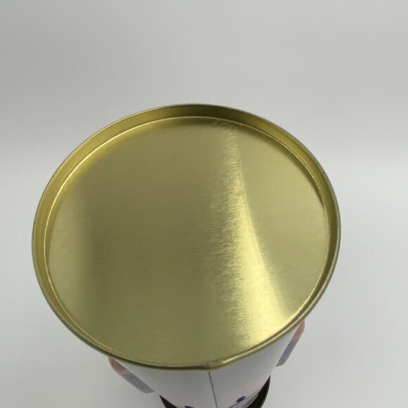 Tin Toy Soldier Nutcracker Empty Cookie Holiday Metal Can Box Container 12" - Picture 2 of 9